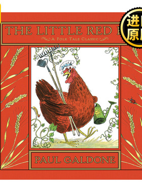 The Little Red Hen 红色小母鸡 Folk Tale Classics经典民间故事精装绘本Paul Galdone