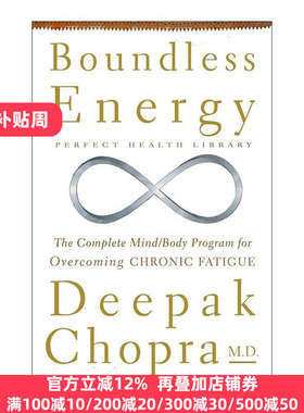 英文原版 Boundless Energy 无限能量 克服慢性疲劳的完整身心计划 英文版 进口英语原版书籍
