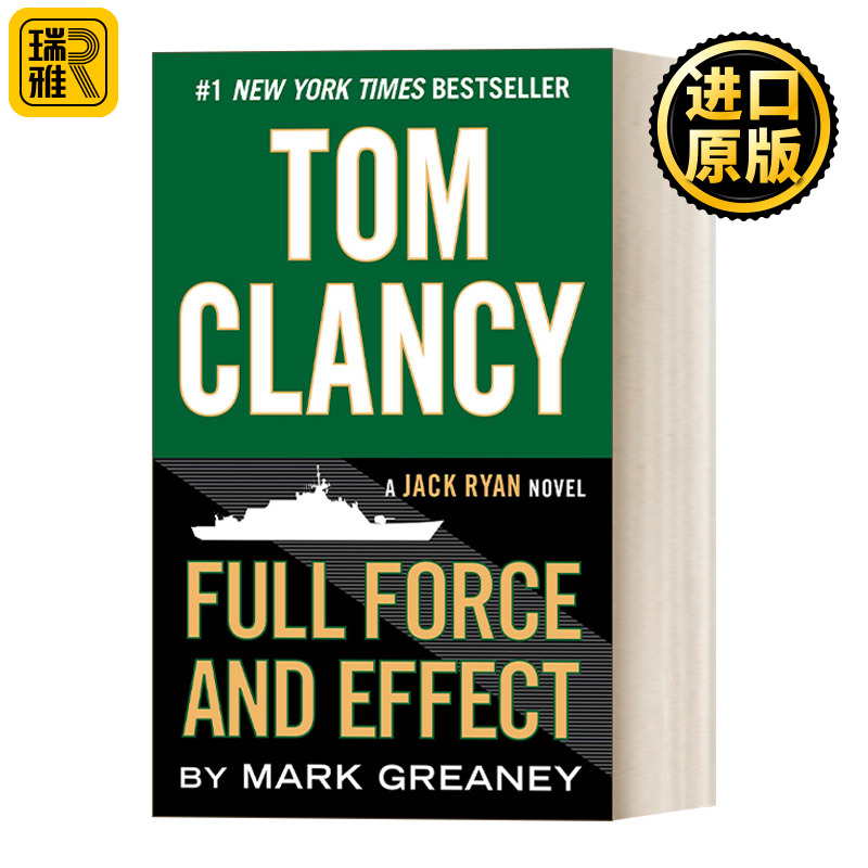 英文原版 Tom Clancy Full Force and Effect Mark Greaney