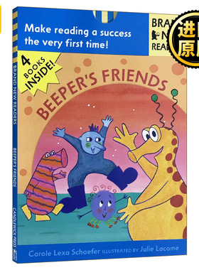 Beeper's Friends: Brand New Readers 彼伯的朋友们：4个小故事合集 儿童绘本 Candlewick分级读物
