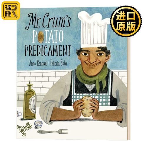Mr. Crum's Potato Predicament 薯片的诞生/克拉姆发明了薯片 精装绘本