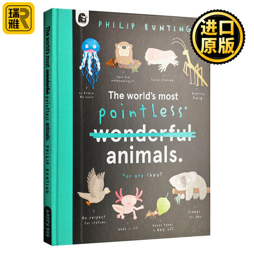 The World's Most Pointless Animals 世界上那些笨的动物 精装插画动物科普绘本