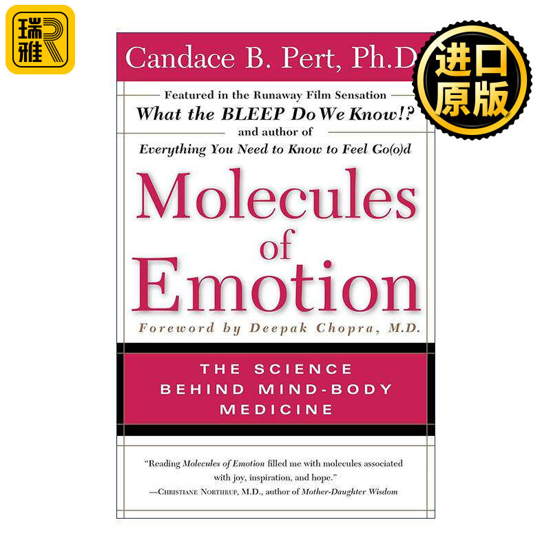 英文原版 Molecules of Emotion 共鸣 情绪分子的奇妙世界 英文版 进口英语原版书籍