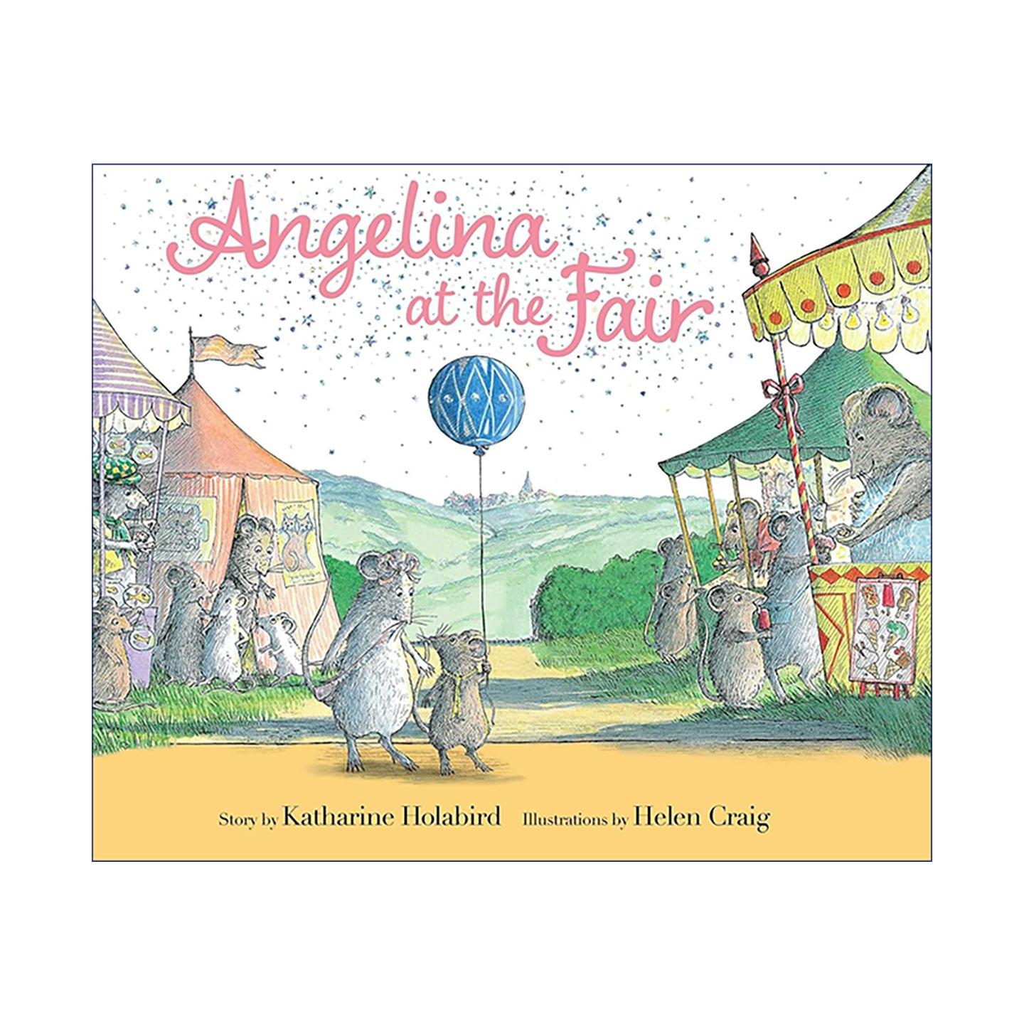英文原版 Angelina at the Fair 安吉莉娜去集市 精装绘本 英文版 进口英语原版书籍