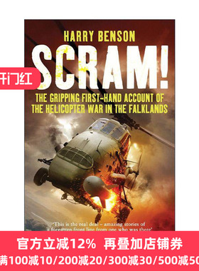 英文原版 Scram! 马岛战争 直升机作战一手记录 Harry Benson 英文版 进口英语原版书籍