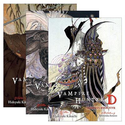 英文原版 Vampire Hunter D Omnibus 吸血鬼猎人D系列4-6册 恐怖奇幻日本漫画轻小说 英文版 进口英语原版书籍