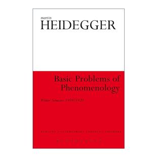 英文原版 Basic Problems of Phenomenology 现象学的基本问题 马丁·海德格尔 同名课程讲稿 英文版 进口英语原版书籍