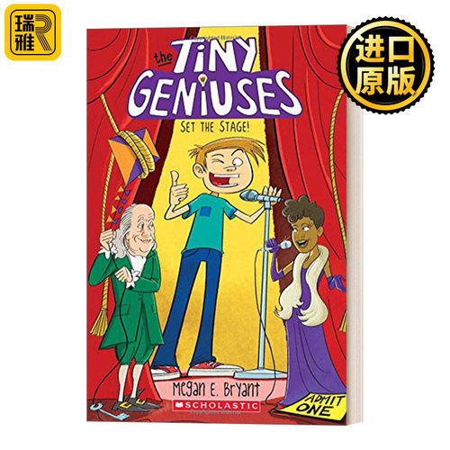 Tiny Geniuses #2: Set the Stage!袖珍天才2 搭建舞台！ 英文原版
