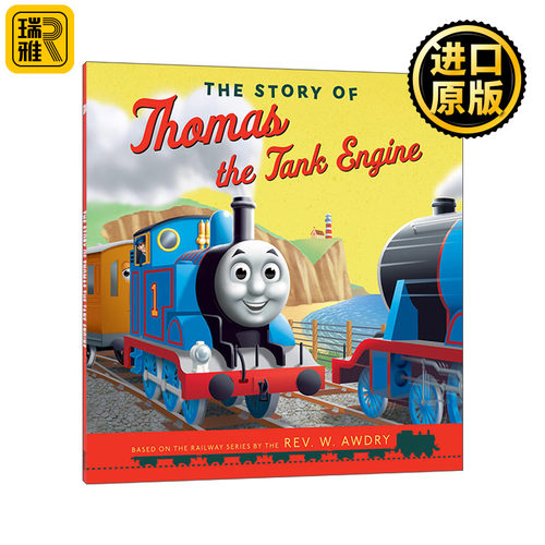 英文原版 Thomas and Friends Picture Books The Story of Thomas the Tank Engine 托马斯小火车的故事 故事书 进口英语书