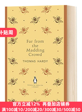 远离尘嚣 英文原版 Far From the Madding Crowd 英国企鹅图书馆版 The English Libary 英文版 全英文版进口原版英语书籍