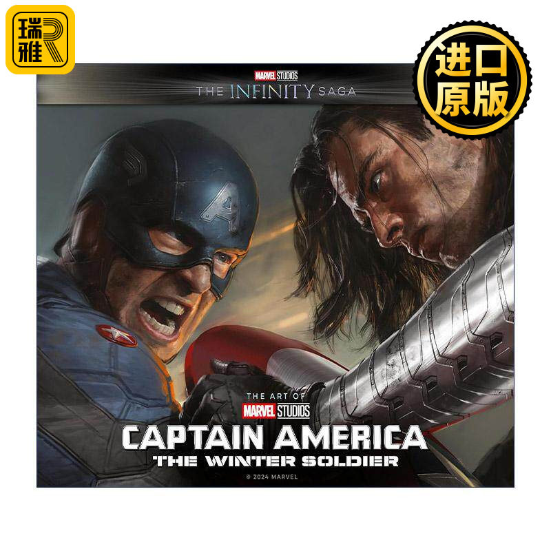 英文原版 Captain America The Winter Soldier The Art of the Movie 漫威影业无限传奇 美国队长2冬日战士 进口英语原版书籍