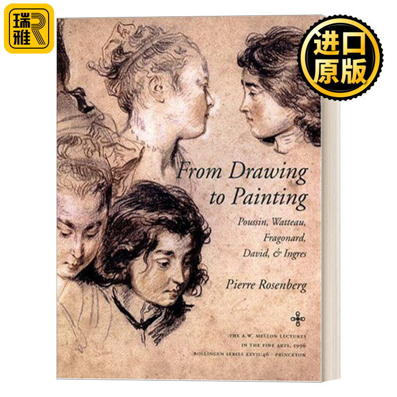 英文原版 从绘画到素描 探索绘画与素描之间的关系 理解艺术家意图 英文版 进口书籍