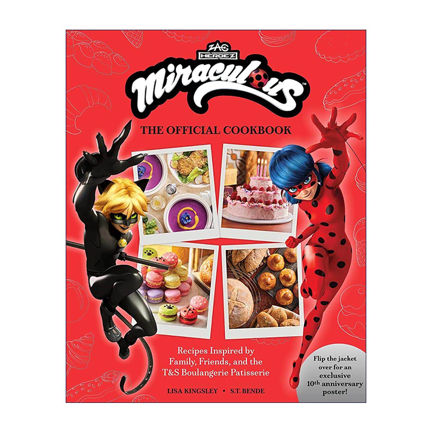 英文原版 Miraculous The Official Cookbook 奇迹少女 食谱 精装 英文版 进口英语原版书籍