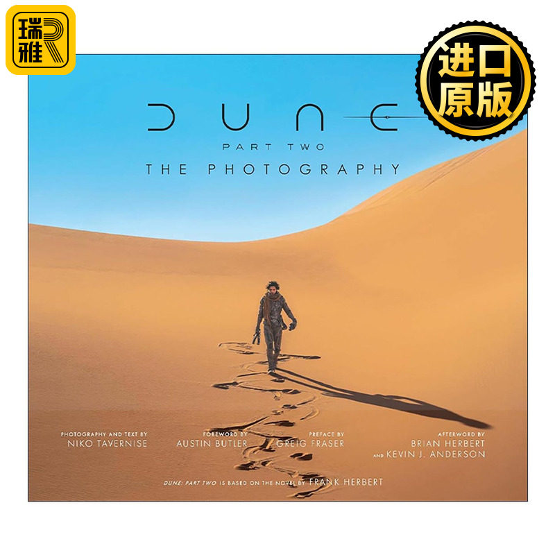 英文原版 Dune Part Two The Photography 沙丘2 维伦纽瓦电影艺术摄影集 高清剧照幕后制作花絮 精装 英文版 进口英语原版书籍