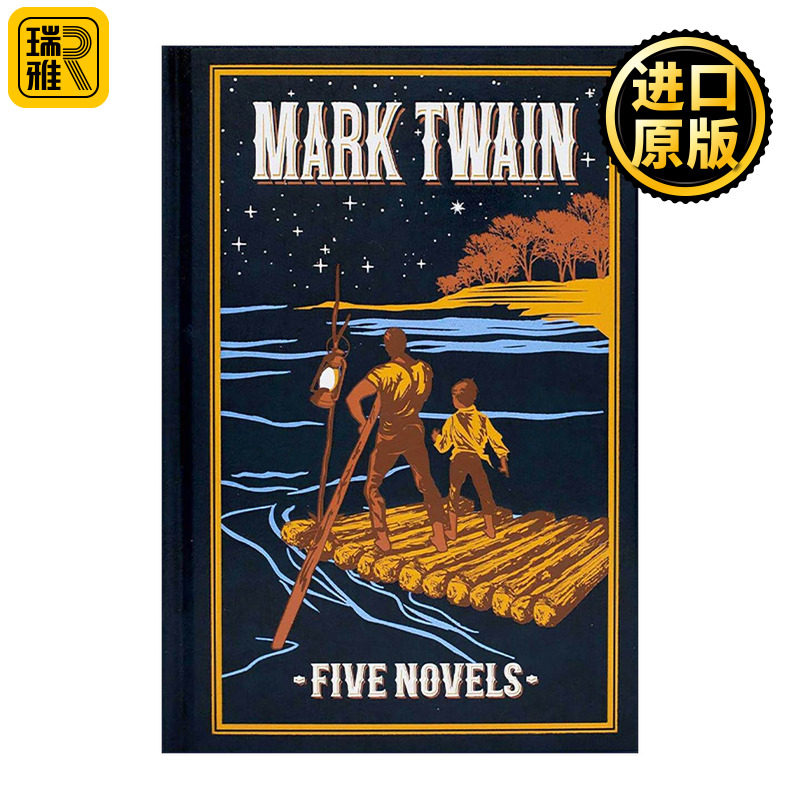 英文原版 Mark Twain 马克吐温 5个故事合集 第2版 皮革精装经典Leather-bound Classics 英文版 进口英语原版书籍