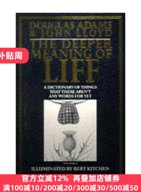 英文原版 The Deeper Meaning of Liff 冷僻怪异字典更新版 银河系搭车客指南作者Douglas Adams 英文版 进口英语原版书籍