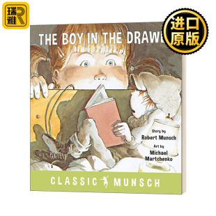 the Drawer 英文原版 Boy 儿童绘本 小男孩 抽屉里 The 蒙施爷爷讲故事