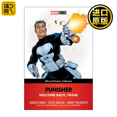 英文原版 Punisher Welcome Back Frank 惩罚者 欢迎回来 弗兰克 漫威珍藏集 1-12卷漫画合集 超胆侠 夜魔侠 进口英语原版书籍