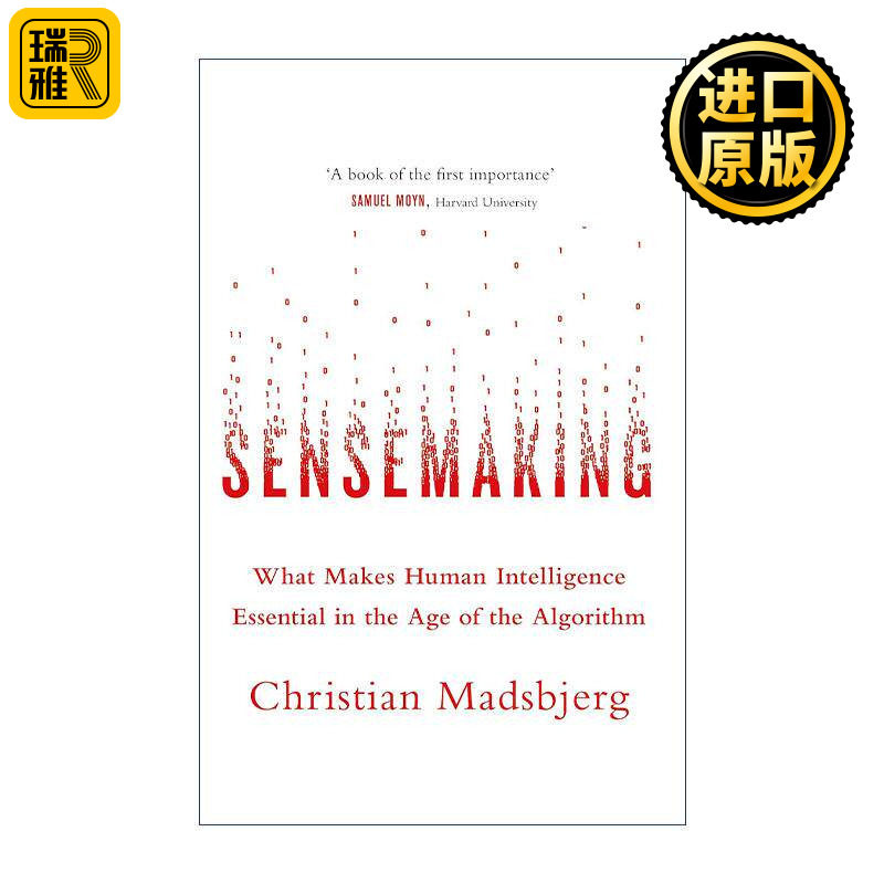 英文原版 Sensemaking 意会 算法时代的人文力量 英文版 进口英语原版书籍