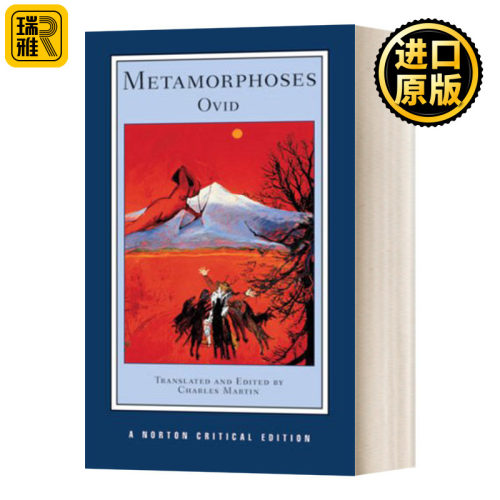 变形记 诺顿文学解读系列 英文原版 Metamorphoses Norton Critical Editions 文学选集Anthology English Literature进口英语书籍