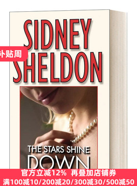 英文原版 The Stars Shine Down 命运之星 西德尼·谢尔顿 Sidney Sheldon 假如明天来临If Tomorrow Comes作者 进口英语原版书籍