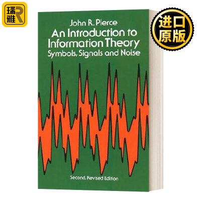 英文原版 An Introduction to Information Theory Symbols Signals and Noise 信息论导论 符号 信号和噪音 进口英语书籍