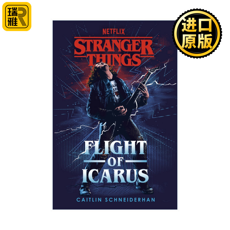 Stranger Things: Flight of Icarus 伊卡洛斯的飞翔 美剧怪奇物语官方小说 艾迪的故事 第四季前传 英文原版 进口英语书籍