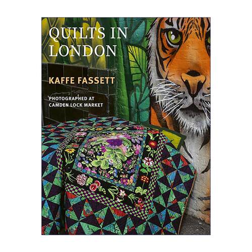 英文原版 Kaffe Fassett's Quilts in London 凯夫?法塞特伦敦拼布作品集 卡姆登洛克市集实景拍摄 英文版 进口英语原版书籍