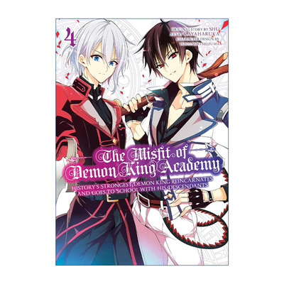 正版 The Misfit of Demon King Academy 04 英文原版 进口英语书籍