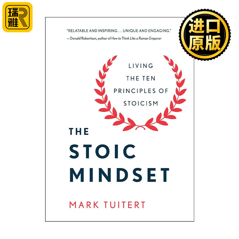 英文原版 The Stoic Mindset 斯多葛主义心态 践行十项原则 精装 英文版 进口英语原版书籍