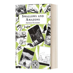 英文原版 Swallows And Amazons 燕子号与亚马逊号 亚瑟·兰塞姆 英文版 Arthur Ransome 进口英语原版书籍