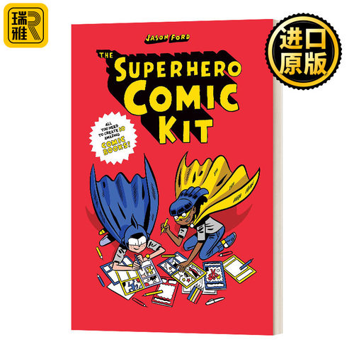 超级英雄漫画工具包英文原版