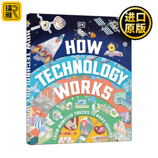 英文原版 How Technology Works 科技如何运作 机器工作的科学原理 DK科普百科精装 英文版 进口英语原版书籍