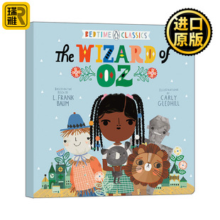纸板书 2岁 睡前文学：绿野仙踪 Wizard 童话故事 Bedtime Penguin The Classics 哄睡读物 企鹅经典