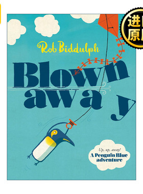 Blown Away吹跑啦 儿童绘本 2015年英国水石书店童书大奖 罗伯比达尔夫 Rob Biddulph