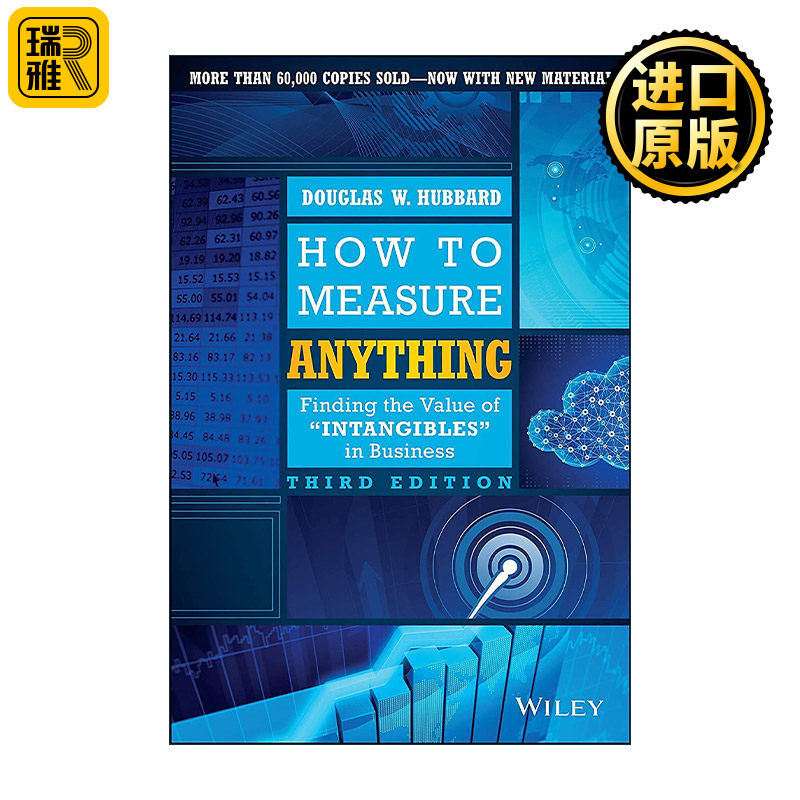 How to Measure Anything 数据化决策 精装第3版 大数据时代财富500强都在使用的量化决策法