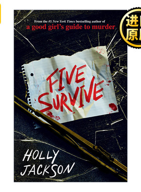 英文原版 Five Survive Exp 五人幸存 A Good Girl s Guide to Murder系列作者Holly Jackson 悬疑推理惊悚小说 进口英语原版书籍