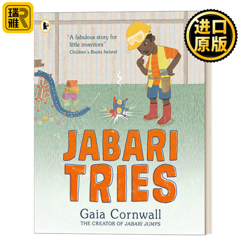 英文原版 Jabari Tries 贾巴里 Gaia Cornwall 英文版 进口英语原版书籍