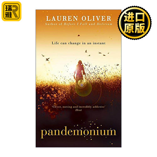 英文原版 Pandemonium 爱是一种病2 爱有止境 喧嚣 浪漫爱情小说 劳伦?奥利弗 英文版 进口英语原版书籍
