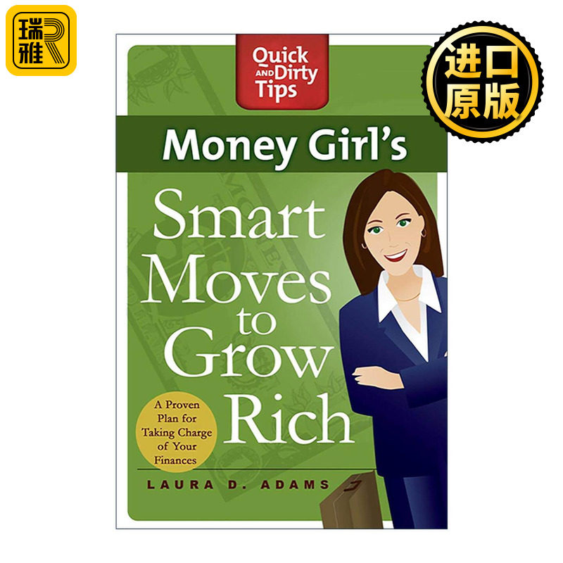 英文原版 Money Girl's Smart Moves to Grow Rich 金钱女孩的致富妙招 掌控财务的可靠计划 英文版 进口英语原版书籍