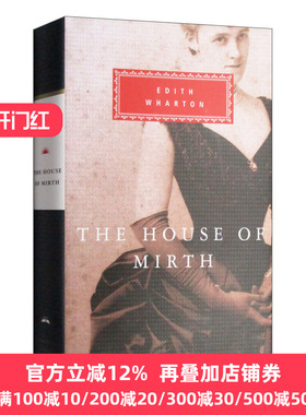 欢乐之家 Everyman精装版 英文原版小说 The House of Mirth 伊迪丝·华顿 英文版 Edith Wharton 进口英语原版书籍