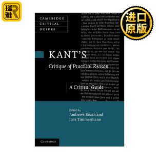 Practical Reason Kant 实践理性批判 Critique 康德 剑桥批评导读系列