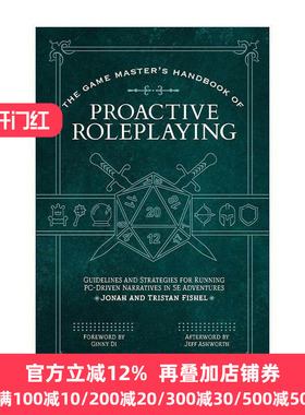 英文原版 The Game Master’s Handbook of Proactive Roleplaying 游戏大师 角色扮演手册 英文版 进口英语原版书籍