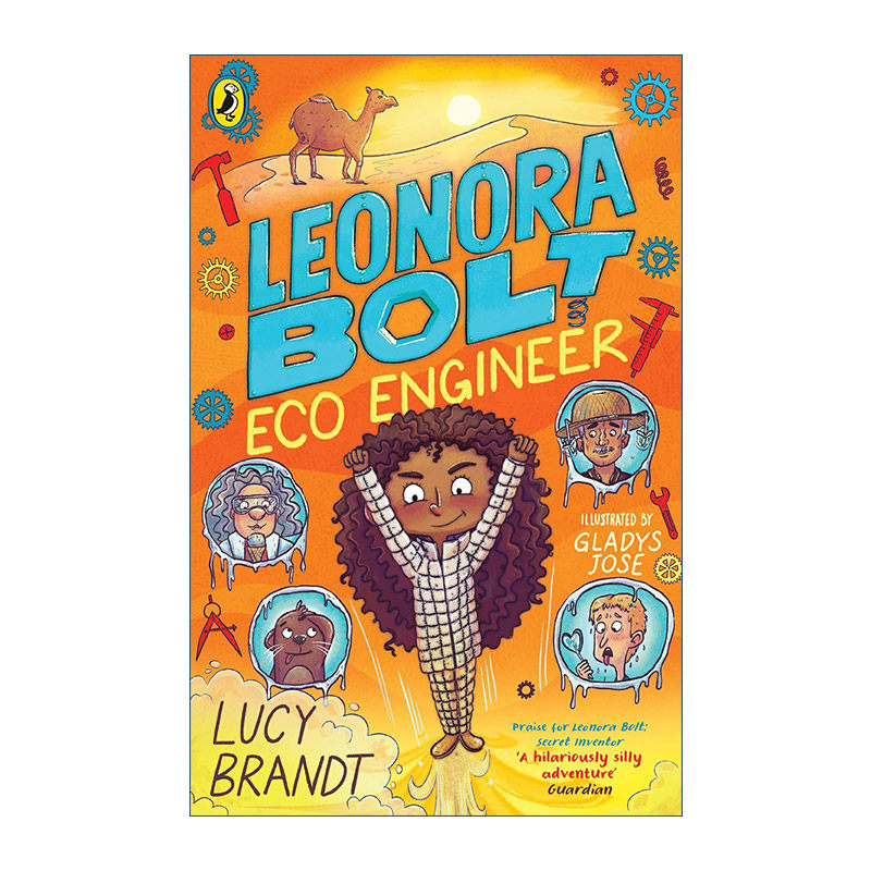 英文原版 Leonora Bolt Eco Engineer 丽诺拉·博尔特 生态工程师 少儿STEM插画小说 英文版 进口英语原版书籍