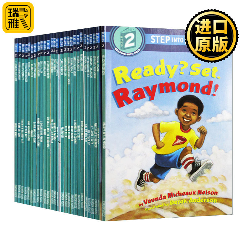Step into Reading 2 美国企鹅兰登经典分级读物 第二阶段27册 兰登英语分级阅读绘本