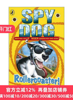 英文原版 Spy Dog Rollercoaster! 狗狗特工8 Andrew Cope畅销动物冒险小说 英文版 进口英语原版书籍