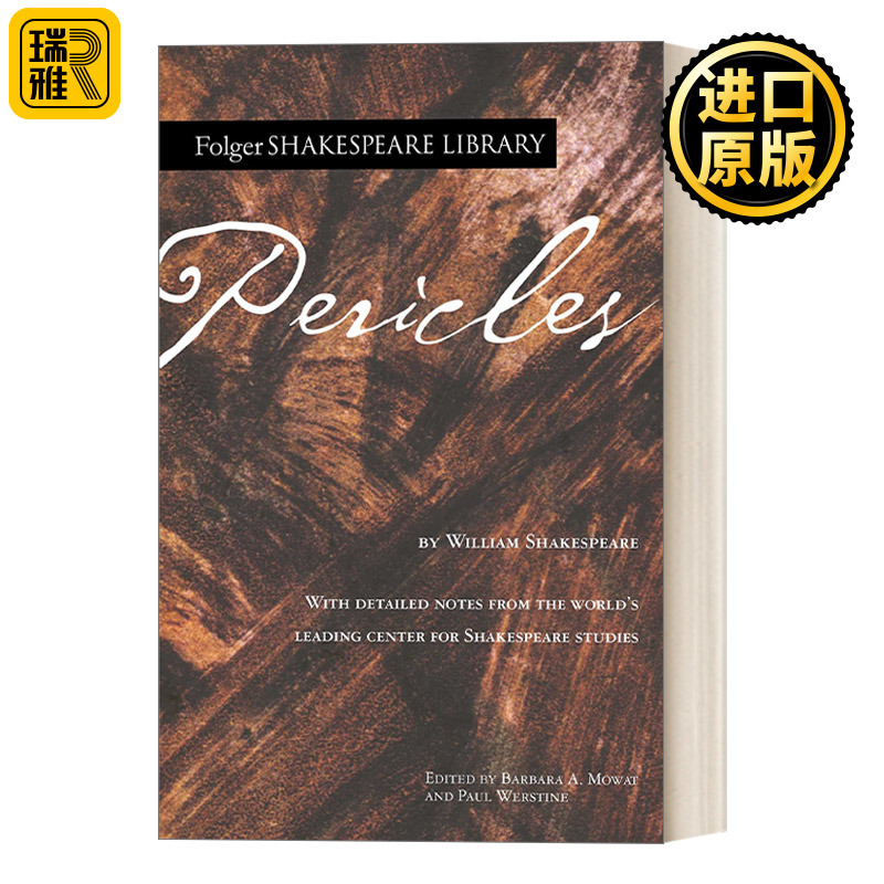 Pericles 伯里克利 福尔杰莎士比亚图书馆系列 Folger Library Shakespeare