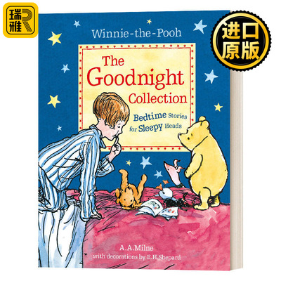 小熊维尼 晚安睡前故事全集 英文原版 Winnie-The-Pooh The Goodnight Collection Bedtime Stories for Sleepy Heads进口英语书籍