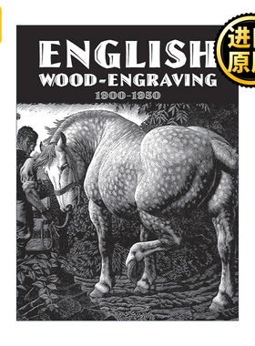 English Wood-Engraving 1900-1950 英国木刻版画集 木雕艺术图册 Thomas Balston