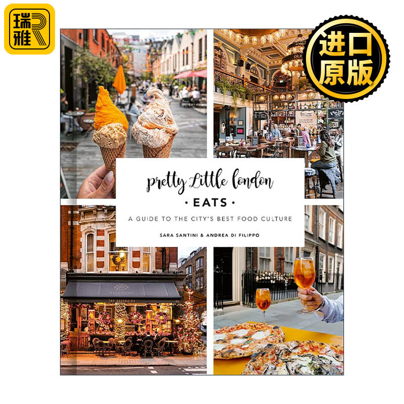 英文原版 Pretty Little London Eats 伦敦小确幸 美食篇 旅游指南精装 英文版 进口英语原版书籍